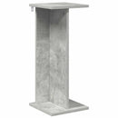 vidaXL Növényállvány Beton Szürke 25 x 25,5 x 60,5 cm Mérnöki fa
