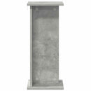 vidaXL Növényállvány 2 pcs Beton Szürke 25 x 25,5 x 60,5 cm Mérnöki fa