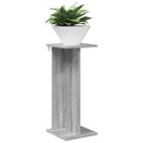 vidaXL Növényállvány 2 pcs Szürke Sonoma 25 x 25,5 x 60,5 cm