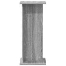 vidaXL Növényállvány 2 db Szürke Sonoma 25 x 25,5 x 60,5 cm Szerelt Fa
