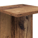vidaXL Növényállvány 2 db Antik Fa 25 x 25,5 x 60,5 cm Szerelt Fa