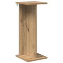 vidaXL Növényállvány 2 pcs Kézműves Tölgy 25 x 25,5 x 60,5 cm