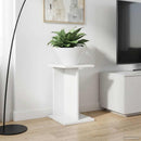 vidaXL Növényállvány 2 pcs Fehér 25 x 25,5 x 40,5 cm Mérnöki fa