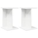 vidaXL Növényállvány 2 pcs Fehér 25 x 25,5 x 40,5 cm Mérnöki fa