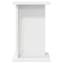 vidaXL Növényállvány 2 pcs Fehér 25 x 25,5 x 40,5 cm Mérnöki fa