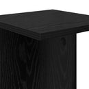 vidaXL Növényállvány Fekete Tölgy 25 x 25,5 x 40,5 cm Szerelt Fa