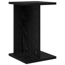vidaXL Növényállvány Fekete Tölgy 25 x 25,5 x 40,5 cm Szerelt Fa