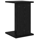 vidaXL Növényállvány Fekete Tölgy 25 x 25,5 x 40,5 cm Szerelt Fa