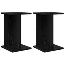 vidaXL Növényállvány 2 pcs Fekete Tölgy 25 x 25,5 x 40,5 cm Mérnöki fa
