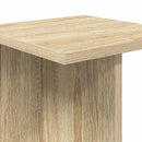 vidaXL Növényállvány 2 db Sonoma Tölgy 25 x 25,5 x 40,5 cm Szerelt Fa
