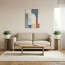vidaXL Növényállvány 2 db Sonoma Tölgy 25 x 25,5 x 40,5 cm Szerelt Fa