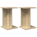 vidaXL Növényállvány 2 db Sonoma Tölgy 25 x 25,5 x 40,5 cm Szerelt Fa
