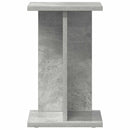 vidaXL Növényállvány Beton Szürke 25 x 25,5 x 40,5 cm Mérnöki fa