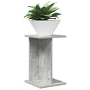 vidaXL Növényállvány Beton Szürke 25 x 25,5 x 40,5 cm Mérnöki fa