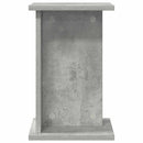 vidaXL Növényállvány 2 pcs Beton Szürke 25 x 25,5 x 40,5 cm Mérnöki fa