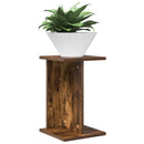 vidaXL Növényállvány 2 db Füstös Tölgy 25 x 25,5 x 40,5 cm Szerelt Fa