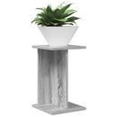 vidaXL Növényállvány Szürke Sonoma 25 x 25,5 x 40,5 cm Szerelt Fa