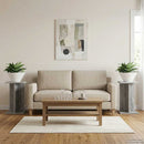 vidaXL Növényállvány 2 pcs Szürke Sonoma 25 x 25,5 x 40,5 cm