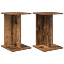 vidaXL Növényállvány 2 db Antik Fa 25 x 25,5 x 40,5 cm Szerelt Fa