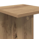 vidaXL Növényállvány 2 pcs Kézműves Tölgy 25 x 25,5 x 40,5 cm