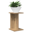 vidaXL Növényállvány 2 pcs Kézműves Tölgy 25 x 25,5 x 40,5 cm