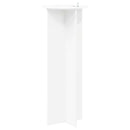 vidaXL Növényállvány 2 db Fehér Ø40 x 100 cm Szerelt Fa
