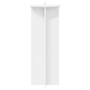 vidaXL Növényállvány 2 db Fehér Ø40 x 100 cm Szerelt Fa