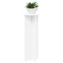 vidaXL Növényállvány 2 db Fehér Ø40 x 100 cm Szerelt Fa