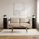 vidaXL Növényállvány 2 pcs Fekete Ø40 x 100 cm Szerelt Fa