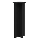 vidaXL Növényállvány 2 db Fekete Ø40 x 100 cm Szerelt Fa