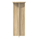 vidaXL Növényállvány 2 db Sonoma Tölgy Ø40 x 100 cm Szerelt Fa
