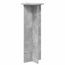 vidaXL Növényállvány 2 pcs Betonszürke Ø40 x 100 cm Szerelt Fa
