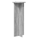 vidaXL Növényállvány 2 pcs Szürke Sonoma Ø40 x 100 cm Szerelt Fa