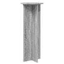 vidaXL Növényállvány 2 pcs Szürke Sonoma Ø40 x 100 cm Szerelt Fa