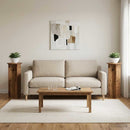 vidaXL Növényállvány 2 pcs Antik Fa Ø40 x 100 cm Szerelt Fa