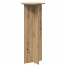 vidaXL Növényállvány 2 pcs Kézműves Tölgy Ø40 x 100 cm Szerelt Fa