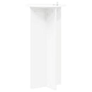 vidaXL Növényállvány 2 pcs Fehér Ø40 x 80 cm Szerelt Fa