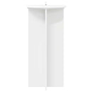 vidaXL Növényállvány 2 pcs Fehér Ø40 x 80 cm Szerelt Fa