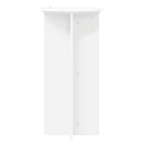 vidaXL Növényállvány 2 pcs Fehér Ø40 x 80 cm Szerelt Fa