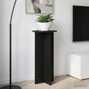vidaXL Növényállvány 2 pcs Fekete 40 x 40 x 80 cm Szerelt Fa