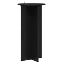 vidaXL Növényállvány 2 pcs Fekete 40 x 40 x 80 cm Szerelt Fa