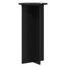 vidaXL Növényállvány 2 pcs Fekete 40 x 40 x 80 cm Szerelt Fa