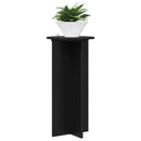 vidaXL Növényállvány 2 pcs Fekete 40 x 40 x 80 cm Szerelt Fa