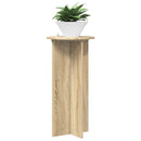 vidaXL Növényállvány 2 pcs Sonoma Tölgy 40 x 40 x 80 cm Szerelt Fa