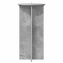 vidaXL Növényállvány 2 pcs Betonszürke 40 x 40 x 80 cm Szerelt Fa