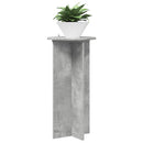vidaXL Növényállvány 2 pcs Betonszürke 40 x 40 x 80 cm Szerelt Fa