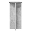 vidaXL Növényállvány 2 pcs Betonszürke 40 x 40 x 80 cm Szerelt Fa