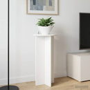 vidaXL Növényállvány 2 pcs Magasfényű Fehér 40 x 40 x 80 cm Szerelt Fa