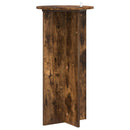 vidaXL Növényállvány 2 pcs Füstös Tölgy 40 x 40 x 80 cm Szerelt Fa