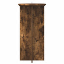 vidaXL Növényállvány 2 pcs Füstös Tölgy 40 x 40 x 80 cm Szerelt Fa
